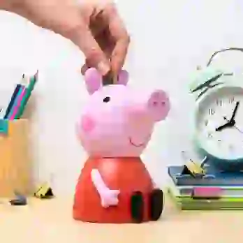 Świnka Peppa Skarbonka z dźwiękiem (wysokość: 16 cm)