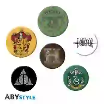 Harry Potter Zestaw przypinek Symbole