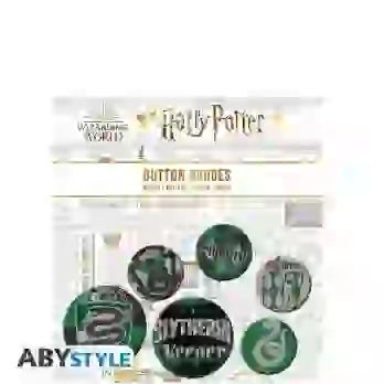 Harry Potter Zestaw przypinek - Slytherin