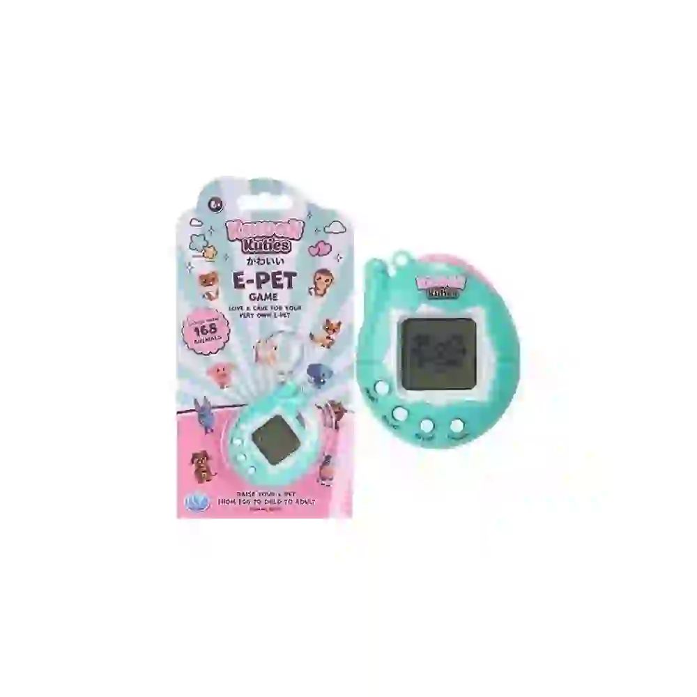 Gra elektroniczna Kawaii Kuties E-Pet 168 w 1 (turkusowa)