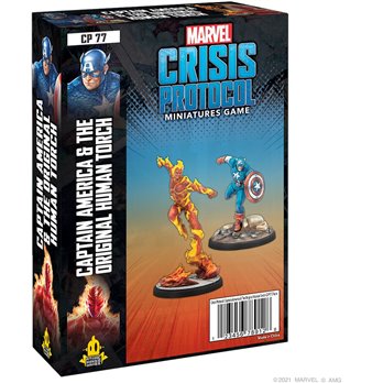 Marvel: Crisis Protocol - Captain America & the Original Human Torch