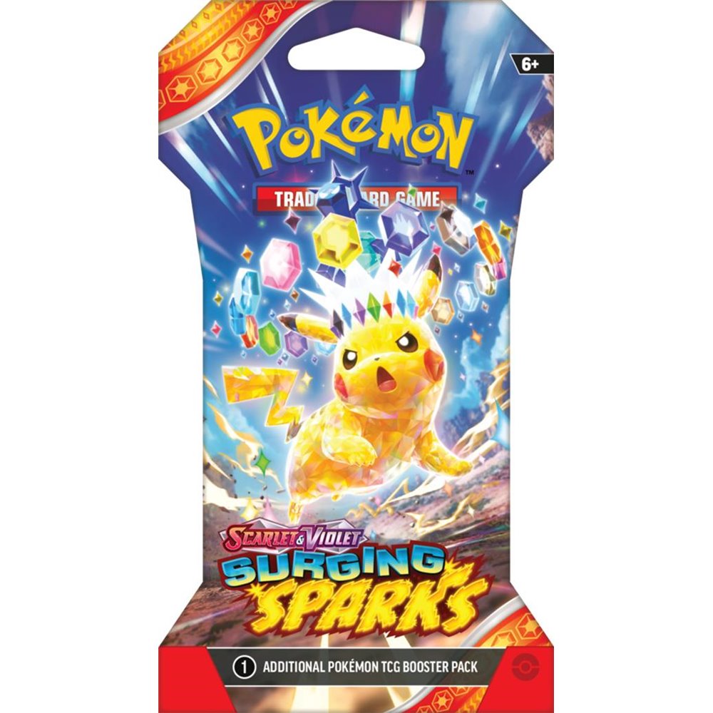 Pokemon TCG: Surging Sparks - Sleeved Booster