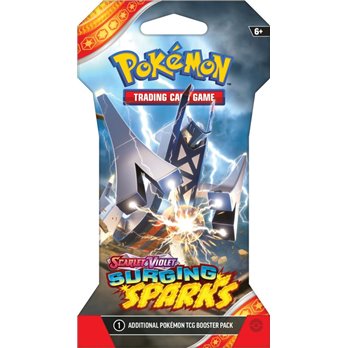 Pokemon TCG: Surging Sparks - Sleeved Booster