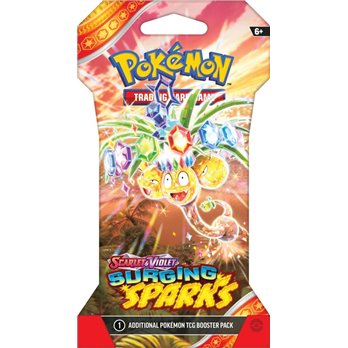 Pokemon TCG: Surging Sparks - Sleeved Booster