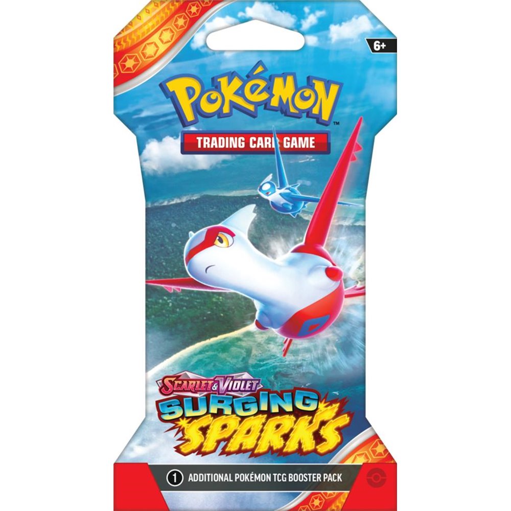 Pokemon TCG: Surging Sparks - Sleeved Booster