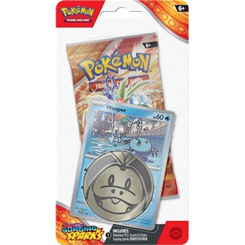 Pokemon TCG: Surging Sparks - Checklane Blister - Wooper