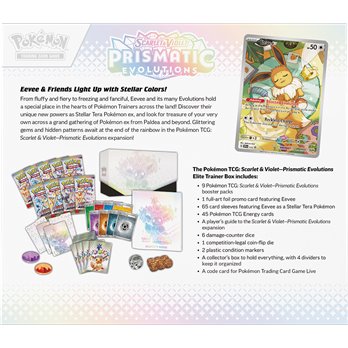 Pokemon TCG: Prismatic Evolutions - Elite Trainer Box