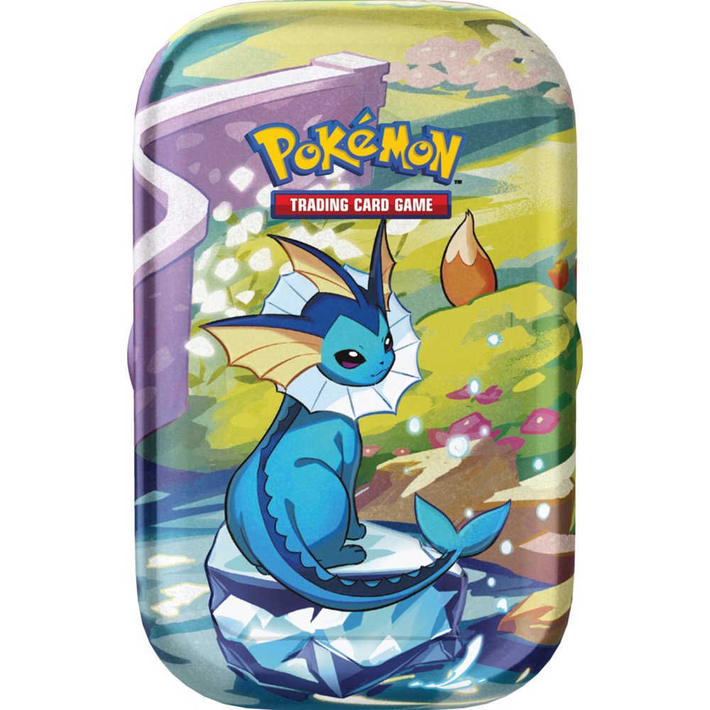 Pokemon TCG: Prismatic Evolutions - Mini Tin Vaporeon