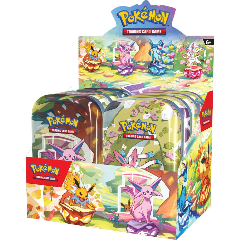 Pokemon TCG: Prismatic Evolutions - Mini Tin Bundle (8)