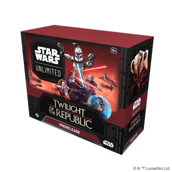 Star Wars Unlimited: Twilight of the Republic Prerelease Box