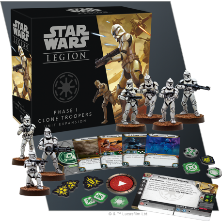 Star Wars Legion: Phase I Clone Troopers