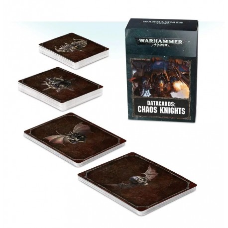 Warhammer 40k Datacards Chaos Knights 43-05-60