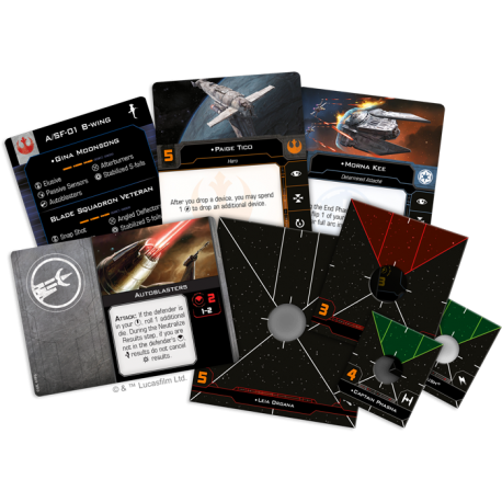 Star Wars X-Wing 2.0 - Hotshots and Aces Reinforcements Pack