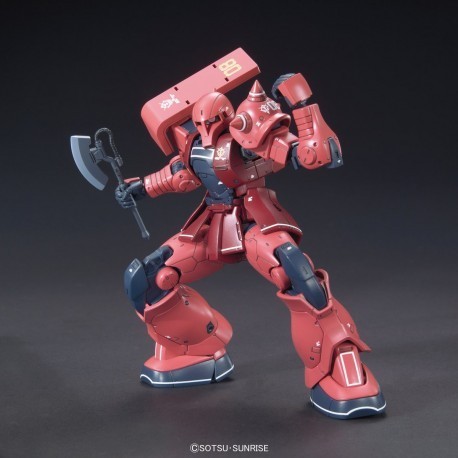 HG 1/144 MS-05S Zaku I (Char Aznable Custom)