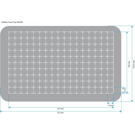 Feldherr - Box Magnetyczny - Gąbka modularna 60mm