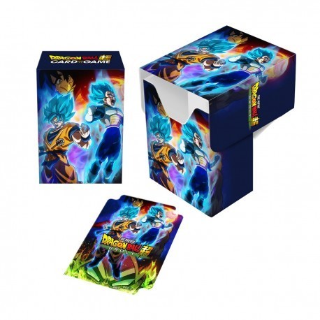 Ultra-Pro Deck-Box Full View Dragon Ball - Super Goku, Vegeta, and Broly