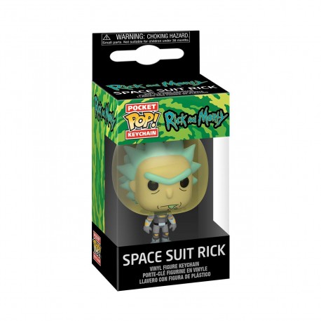 POP! Keychain Rick & Morty - Rick with Space Suit