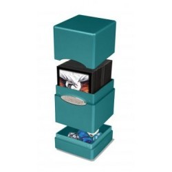 Ultra-Pro Deck-Box Tower - Metalic Ocean Shimmer Satin