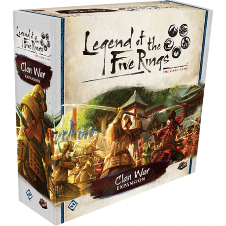 Legend of the Five Rings LCG: Clan War A Premium Expansion