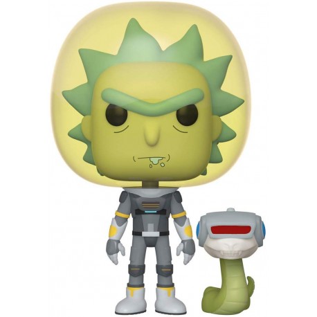 POP! Rick & Morty - Space Suit Rick with Snake