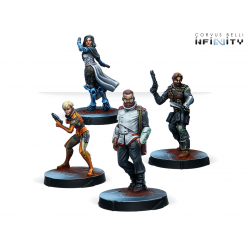 Infinity RPG - Agents of the Human Sphere. RPG Characters Set