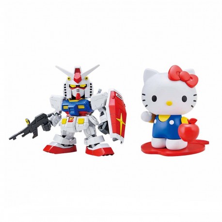 Hello Kitty / RX-78-2 Gundam (SD EX-Standard)