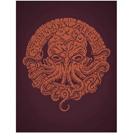 Cthulhu Alphabet - Bronze Foil (Hardback)