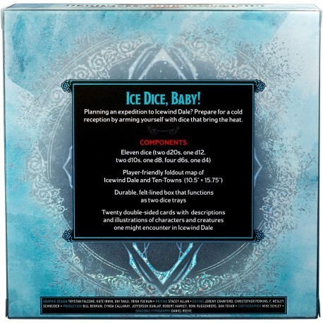 Dungeons & Dragons RPG - Icewind Dale: Rime of the Frostmaiden Dice Set