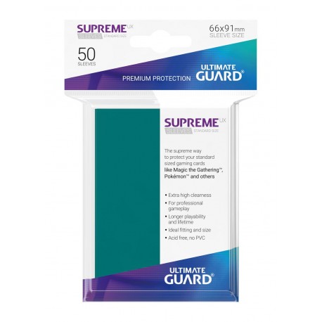 Ultimate Guard Koszulki Supreme UX Standard Petrol Blue (50)