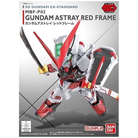 SD Gundam EX-Standard 007 Gundam Astray Red Frame