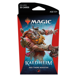 Magic The Gathering: Kaldheim Red Theme Booster