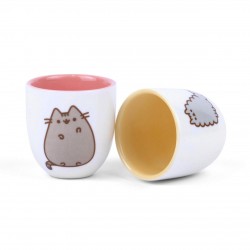 Pusheen Egg Cup 2 Pack Stormy & Pusheen