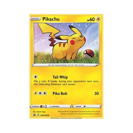 Pikachu (SWSH039) [EX]