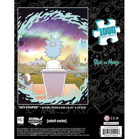 Puzzle - Rick & Morty - Shy Pooper (1000)