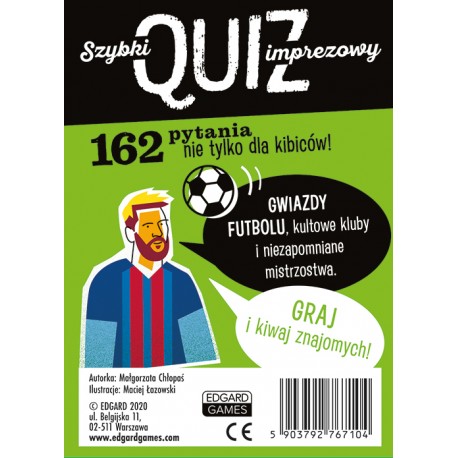 Quiz Imprezowy - Piłka Nożna