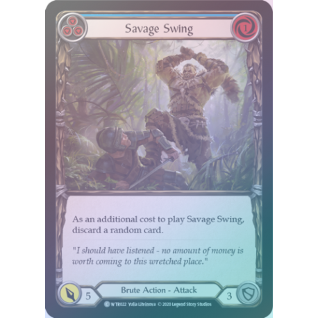 Savage Swing (WTR022C) [Foil]