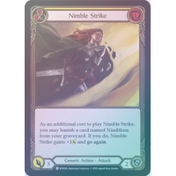 Nimble Strike (WTR186C) [Foil]