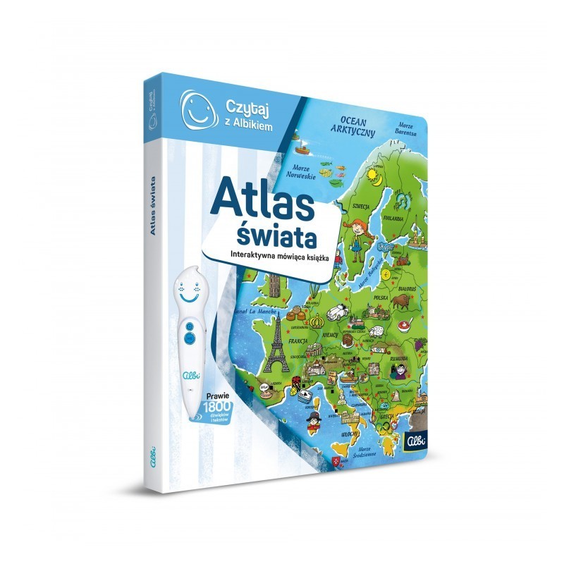 Czytaj z Albikiem - Atlas Świata
