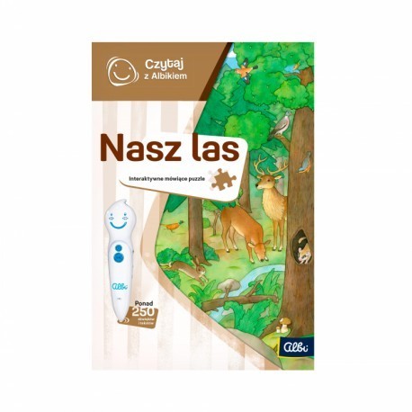 Czytaj z Albikiem - Puzzle Nasz Las