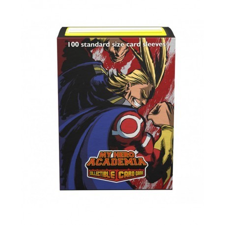 Dragon Shield - Matte Art Sleeves - My Hero Academia - All Might Flex