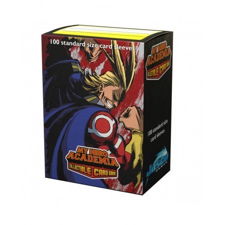 Dragon Shield - Matte Art Sleeves - My Hero Academia - All Might Flex