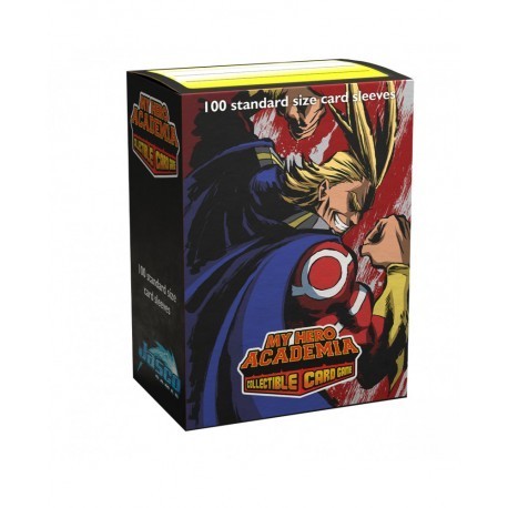 Dragon Shield - Matte Art Sleeves - My Hero Academia - All Might Flex