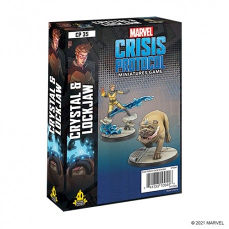 Marvel Crisis Protocol: Crystal and Lockjaw