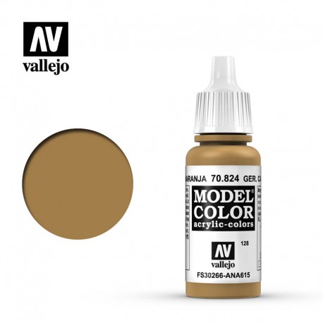 Vallejo Model Color 70.824 German Camouflage Orange Ochre (128)