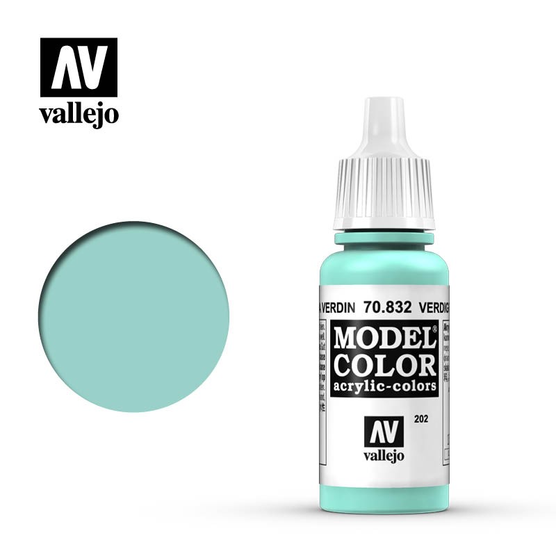 Vallejo Model Color 70.832 Verdigris Glaze (202)
