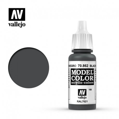 Vallejo Model Color 70.862 Black Grey (168)