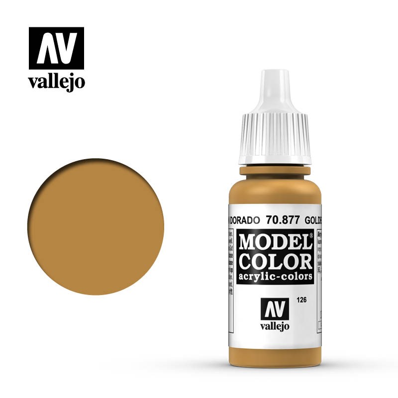 Vallejo Model Color 70.877 Goldbrown (126)