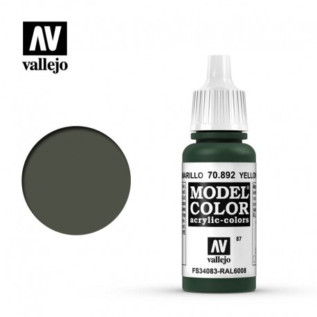 Vallejo Model Color 70.892 Yellow Olive (087)