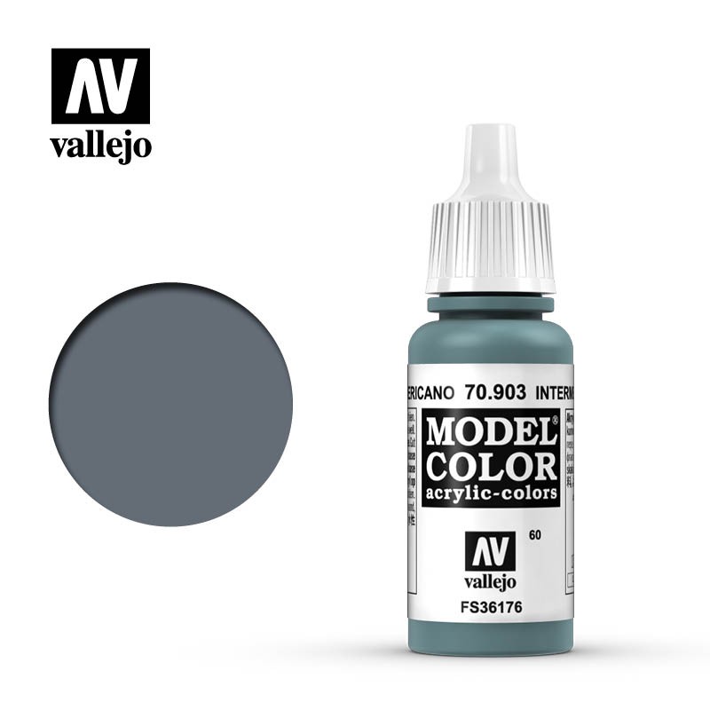 Vallejo Model Color 70.903 Intermediate Blue (060)