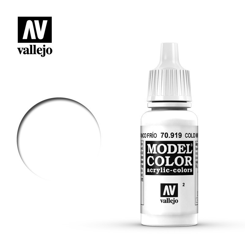 Vallejo Model Color 70.919 Cold White (002)